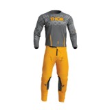 Cumpara ieftin Costum Motocross/Enduro Thor Pulse Mono galben cu gri