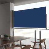 Cumpara ieftin Copertină laterală retractabilă de terasă, albastru, 80x300 cm