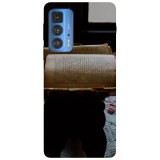 Husa compatibila cu Motorola Edge 20 Lite model A piece of history, Silicon, TPU, Viceversa, Transparent, Carcasa
