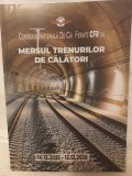 Mersul trenurilor de calatori 2025-2026