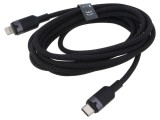 Cablu USB 2.0 Apple Lightning și USB C nichelat 2m VENTION
