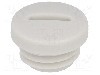 Presetupa poliamida, M12, IP54, V-N-FS, HUMMEL - 1.251.1200.50
