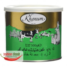 Khanum Butter Ghee (Ulei Indian Pur - Unt) 500g foto