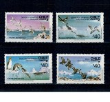 Chile 1986 - Păsări din Antarctica, serie neuzata