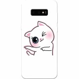 Husa silicon personalizata pentru Samsung Galaxy S10 Lite, Cute Kitty