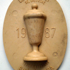 O.087 PLACHETA CUPA PRIETENIEI SF. GHEORGHE 1987 Sepsiszentgyörgy Barátság Kupa