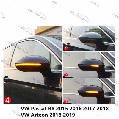 Semnalizare dinamica oglinda Audi A3 8P, A4 B8.5, A5 B8.5 foto