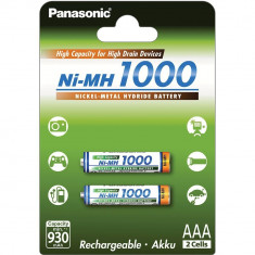 Acumulatori Panasonic AAA R3 1000mAh 2 Bucati / Set foto