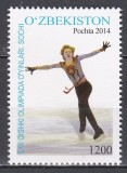 Uzbekistan 2014 - Jocurile Olimpice de iarnă - Soci, MNH