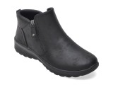 Ghete Dama Skechers Negre Lovely Vibe Material Textil Confort Memory Foam