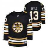 Boston Bruins tricou de hochei pentru copii Charlie Coyle 13 black 100th Anniversary Premier Breakaway Jersey - L/XL, Fanatics Branded