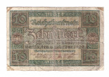 Bancnota Germania 10 mark/marci 6 februarie 1920, circulata, uzata