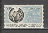 Mexic.1957 Posta aeriana-100 ani Sistemul Decimal PM.1, Nestampilat