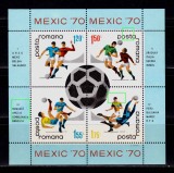 Cumpara ieftin RO 1970 ,LP 729a,&quot;C.M. Fotbal &quot;tip VI,cu 3 ERORI (mai multe buc.disponibile),MNH, Nestampilat