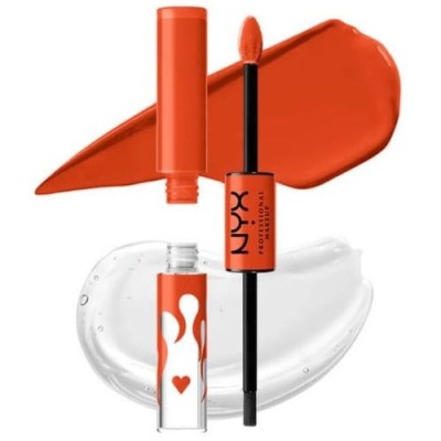 Ruj de buze lichid, NYX, Shine Loud, 32 Habanero Hottie, 3.4 ml foto