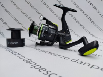 Mulineta FL QFB5000 6 rulmenti pentru crap si tambur rezerva DIVERSE CULORI foto