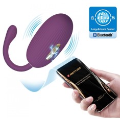 Ou Vibrator Doreen 12 Moduri Vibratii, 3 Moduri Electrosocuri, Silicon, Bluetooth Control, Free App, USB, Mov Inchis