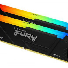 Memorie RAM Kingston Fury Beast, DIMM, DDR4, 64GB, 3200MHz, CL16, 1.35V, Kit
