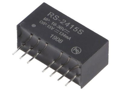 Convertor DC/DC 15V 2W SIP8 foto