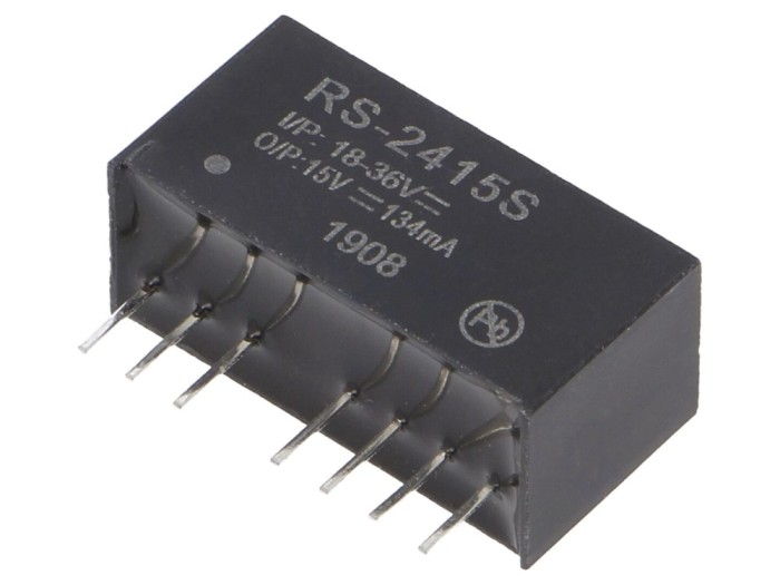 Convertor DC/DC 15V 2W SIP8
