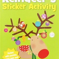 Reindeer's Sticker Activity | Carly Blake