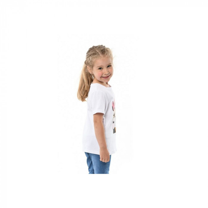 Tricou De Copii Minnie Alb