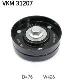 SKF VKM 31207 Rola ghidare/conducere, curea transmisie