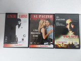 Lot 3 filme DVD cu Al Pacino: Scarface, Sea of Love, Two bits