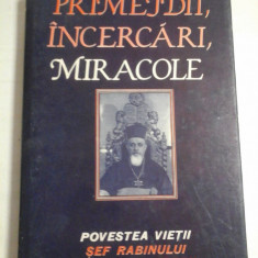 PRIMEJDII, INCERCARI, MIRACOLE POVESTEA VIETII - MOSES ROSEN