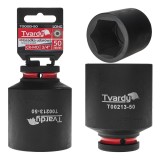 Cheie tubulara de impact in 6 puncte 3 / 4&quot;, 50 mm, Cr-Mo, Tvardy T00213-50