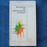 DICTIONAR DE TERMINOLOGIE LITERARA - GH. GHITA, C. FIERASCU