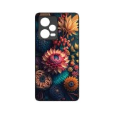 Husa BestCase&reg; Slim Glassy, Compatibila Cu Xiaomi Redmi Note 12 5G, Colorful