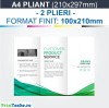 Pliant A4 - 2 Pliuri | Tipar Digital Profesional | Promovare Eficienta
