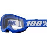 Ochelari cross/enduro/atv 100% Strata 2 albastru/alb, 100%
