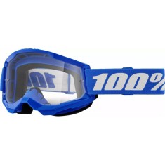Ochelari cross/enduro/atv 100% Strata 2 albastru/alb