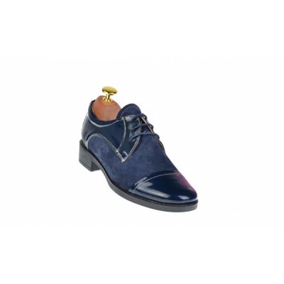 Pantofi dama casual din piele naturala, Made in Romania - P10LVELBLM2 foto
