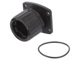 Conector HelaGuard IP66, soclu 34, poliamidă, negru