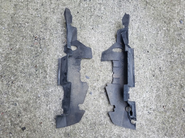 Deflectoare aer st&acirc;nga+dreapta Audi A4 2006
