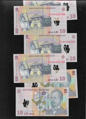 10 lei 2018 (2025) unc pret pe bucata foto