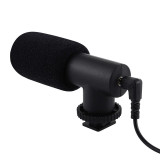 &Icirc;nregistrare audio stereo de 3 mm Vlogging Microfon de interviu profesional pent, Oem