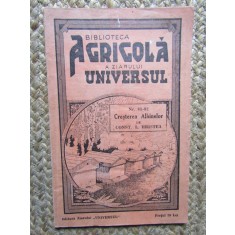 CONST. L. HRISTEA - CRESTEREA ALBINELOR , CU 28 FIGURI IN TEXT , 1941