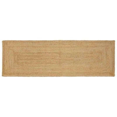 vidaXL Covor Bej 80 x 250 cm Iută 42010390 foto