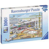 Puzzle Santier Aeroport, 100 Piese, Ravensburger