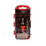 Cumpara ieftin Set Surubelnita si Tubulare 30 piese Lechg Tools LC-90030, Biti Precizie, Adaptor, Maner Clichet - Compatibil INS
