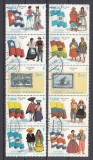 A12 S7 11 - Timbre vechi si foarte vechi - Cuba - istoria tarilor latino americane - straifuri de cate cinci timbre - 1990