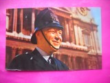 HOPCT 10964 POLITIST LA LONDRA 1971 ANGLIA -EUROPA -CIRCULATA