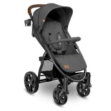 Carucior sport Lionelo Annet Plus, gri caramel, capotina XXL, 0-22 kg