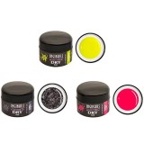 Gel color DRY - 3buc kit &ndash; neon, INGINAILS