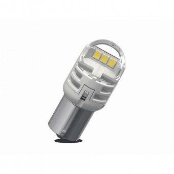 SET 2 BECURI AUXILIARE CU LED 12V P21W Ultinon Pro6000SI WHITE PHILIPS foto