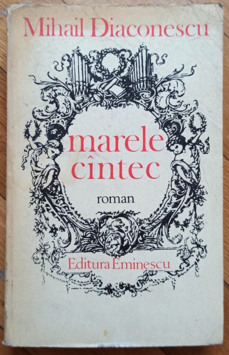 Marele cantec - Mihail Diaconescu// dedicatie autor pentru Ion Caramitru